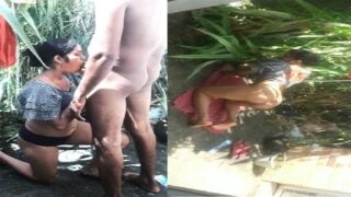 Village bhabhi sex outdoors doggy style